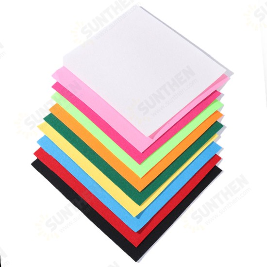 30x30cm Colorful Non Woven Felt Fabric for Art Handicraft Sewing DIY Patchwork