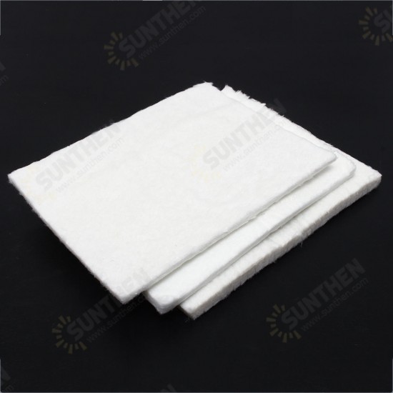 3/6/10mm Aerogel Insulation Hydrophobic Mat Foot Low to High Temp 20x15cm Water Pipe Insulation Mat