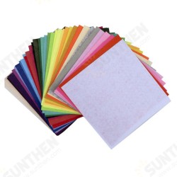 40Pcs 15x15cm Non-Woven Felt Fabric Polyester Cloth Felt Fabric DIY Bundle for Sewing Doll Handmade Craft 40Pcs 15x15cm Non-Woven Felt Fabric Polyester Cloth Felt Fabric DIY Bundle for Sewing Doll Handmade Craft