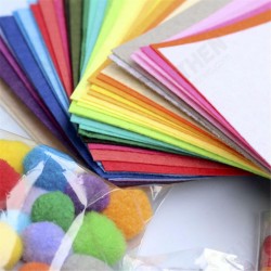 40Pcs 15x15cm Non-Woven Felt Fabric Polyester Cloth Felt Fabric DIY Bundle for Sewing Doll Handmade Craft 40Pcs 15x15cm Non-Woven Felt Fabric Polyester Cloth Felt Fabric DIY Bundle for Sewing Doll Handmade Craft