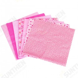 7Pcs Cotton Cloth Fabric Sewing Patchwork DIY Craft Clothing Floral 7Pcs Cotton Cloth Fabric Sewing Patchwork DIY Craft Clothing Floral