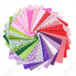 7Pcs Cotton Cloth Fabric Sewing Patchwork DIY Craft Clothing Floral 7Pcs Cotton Cloth Fabric Sewing Patchwork DIY Craft Clothing Floral