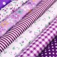 7Pcs Cotton Cloth Fabric Sewing Patchwork DIY Craft Clothing Floral