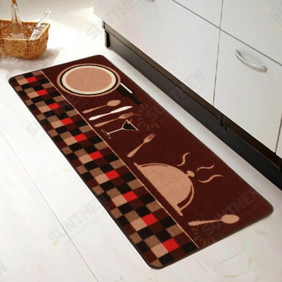 Non-slip Door Floor Rug Mat Kitchen Bathroom Bedside Soft Carpet Home Decorations