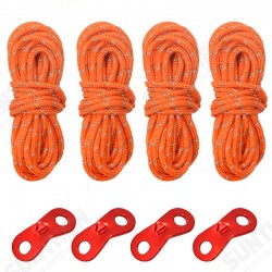 Outdoor Camping Tent Windproof Rope Canopy Nail Fixed Pull Rope Night Reflective Outdoor Camping Tent Windproof Rope Canopy Nail Fixed Pull Rope Night Reflective