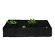 Sub-grid Garden Planting Bag Foldable Breathable Felt Flower Pots Container