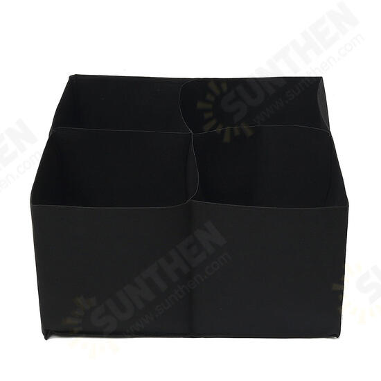 Sub-grid Garden Planting Bag Foldable Breathable Felt Flower Pots Container