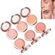 6 Colors Rose Makeup Face Blush Brighten Face Fine Powder Peach Blush Long-Lasting