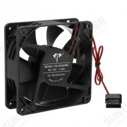 120mm CPU Fan Big 4 Pin 12V Ball Bearing Silent Computer Case Cooling Fan Chassis Cooling CPU Heatsink Cooler 120mm CPU Fan Big 4 Pin 12V Ball Bearing Silent Computer Case Cooling Fan Chassis Cooling CPU Heatsink Cooler