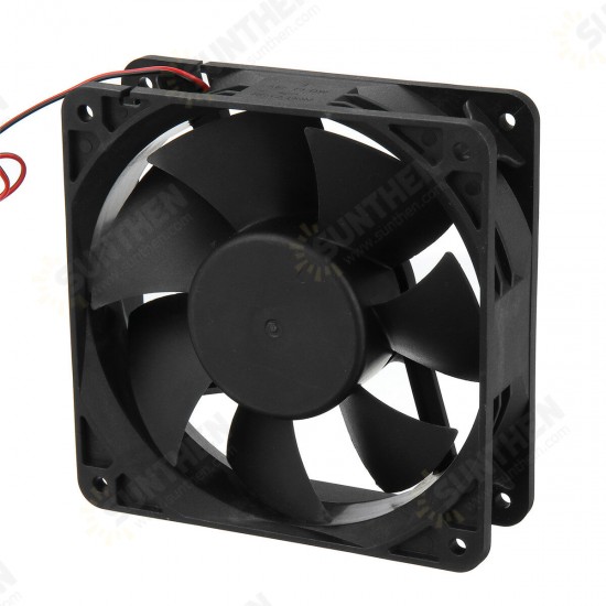 120mm CPU Fan Big 4 Pin 12V Ball Bearing Silent Computer Case Cooling Fan Chassis Cooling CPU Heatsink Cooler