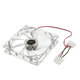 12V DC 4Pin 4 LED Light 120x120x25mm 1100PRM PC Computer Case CPU Cooling Fan