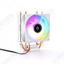 2 Heat Pipe RGB CPU Cooler Hydo Bearing For Intel LGA 775/1150/1151/1155/1156/1200/1366 2 Heat Pipe RGB CPU Cooler Hydo Bearing For Intel LGA 775/1150/1151/1155/1156/1200/1366