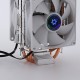 2 Heat Pipe RGB CPU Cooler Hydo Bearing For Intel LGA 775/1150/1151/1155/1156/1200/1366