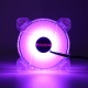 3/6 Pcs 120mm RGB Fans Crystal Diamond PC Case Cooler Computer CPU Cooling Fan