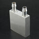 40x40x12mm Aluminum Water Cooling Block For CPU Graphics Radiator Heatsink