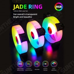 120mm Cooling Fan RGB 6PIN Computer Case Colorful Radiator Cooler PC 5V DC 120mm Cooling Fan RGB 6PIN Computer Case Colorful Radiator Cooler PC 5V DC