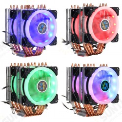 CPU Cooler LED RGB 6 Heatpipes 4 Pin Dual Fan For Intel 1156/1155/1151/775 AMD CPU Cooler LED RGB 6 Heatpipes 4 Pin Dual Fan For Intel 1156/1155/1151/775 AMD