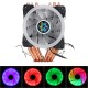 CPU Cooler LED RGB 6 Heatpipes 4 Pin Dual Fan For Intel 1156/1155/1151/775 AMD