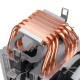 CPU Cooler LED RGB 6 Heatpipes 4 Pin Dual Fan For Intel 1156/1155/1151/775 AMD