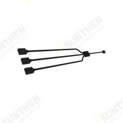 Cooler Master 1-To-3 Addressable RGB Splitter Cable 4Pin 12V ARGB Sync on LED Strips and Fans for Computer Cases Radiators Fans Cooler Master 1-To-3 Addressable RGB Splitter Cable 4Pin 12V ARGB Sync on LED Strips and Fans for Computer Cases Radiators Fans