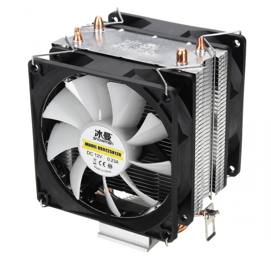 DC 12V 3Pin Colorful Backlight 90mm CPU Cooling Fan PC Heatsink Cooler for Intel/AMD For PC Computer Case
