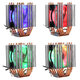 LED RGB CPU Cooler 6 Heatpipes 4Pin Cooling Fan for Intel 1155/1151/1150/775 AMD