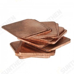 Laptop GPU CPU Copper Heat Sink Pad Shim 15 x 15mm Laptop GPU CPU Copper Heat Sink Pad Shim 15 x 15mm