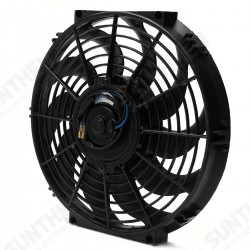 Universal 12inch Electric Push Pull Curved Blade Radiator Fan & Fitting Kit Universal 12inch Electric Push Pull Curved Blade Radiator Fan & Fitting Kit