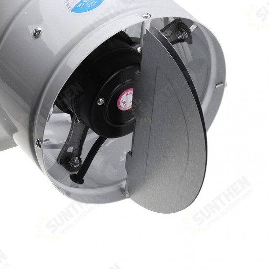 110/220V 40W 2800r/min 6inch Exhaust Fan Wall Mounted Blower Bathroom Kitchen Air Vent Ventilation Extractor