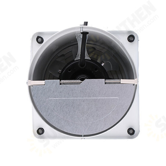 110/220V 60W 2800r/min 8inch Exhaust Fan Wall Mounted Blower Bathroom Kitchen Air Vent Ventilation Extractor