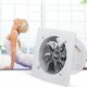 110/220V 60W 2800r/min 8inch Exhaust Fan Wall Mounted Blower Bathroom Kitchen Air Vent Ventilation Extractor