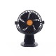 12V 24V 6 Inch 5 Blades GM Big Truck Car Fan Single Double Shaking Head Non-USB Electric Fan Wind Cooler