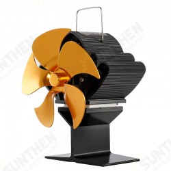 1350Rpm Pro 5 Leaves Stove Fan Heat Powered Motor Energy Saving Fireplace EcoFan 1350Rpm Pro 5 Leaves Stove Fan Heat Powered Motor Energy Saving Fireplace EcoFan