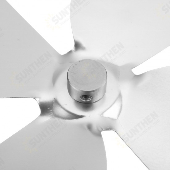 1pcs 4 Blade Stove Fan Blade Fireplace Fire Heat Thermal Powered Fuel Saving Ecofan