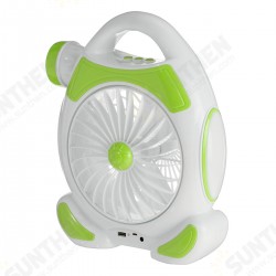 2-IN-1 Cordless Multi-functional USB Charging Fan with Emergency LED Light Outdoor Travel Camping Accessories 2-IN-1 Cordless Multi-functional USB Charging Fan with Emergency LED Light Outdoor Travel Camping Accessories