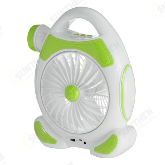 2-IN-1 Cordless Multi-functional USB Charging Fan with Emergency LED Light Outdoor Travel Camping Accessories 2-IN-1 Cordless Multi-functional USB Charging Fan with Emergency LED Light Outdoor Travel Camping Accessories