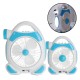 2-IN-1 Cordless Multi-functional USB Charging Fan with Emergency LED Light Outdoor Travel Camping Accessories 2-IN-1 Cordless Multi-functional USB Charging Fan with Emergency LED Light Outdoor Travel Camping Accessories