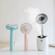 2 In 1 Rotating Spray Air Humidifier Fan USB Charging 3 Gears White Pink Blue 2 In 1 Rotating Spray Air Humidifier Fan USB Charging 3 Gears White Pink Blue
