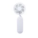 2000mAh USB Portable Fan Hanging Neck Fan Rechargeable Mini Sports Fans 3 Gears Adjustable Low Decibel Fan