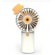 3 Speed Mini Portable Fan Handheld Rechargeable USB Cooling Desktop Fan