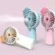 3 Speed Mini Portable Fan Handheld Rechargeable USB Cooling Desktop Fan