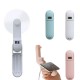 3-in-1 USB Mini Foldable Fan With Built-in Power Bank Phone Holder Electric Handheld Household Desktop Fan