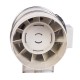 3/4/5 Inch Circular Duct Fan Diagonal Flow Fan Bathroom Kitchen Oil Fume Exhaust Fan