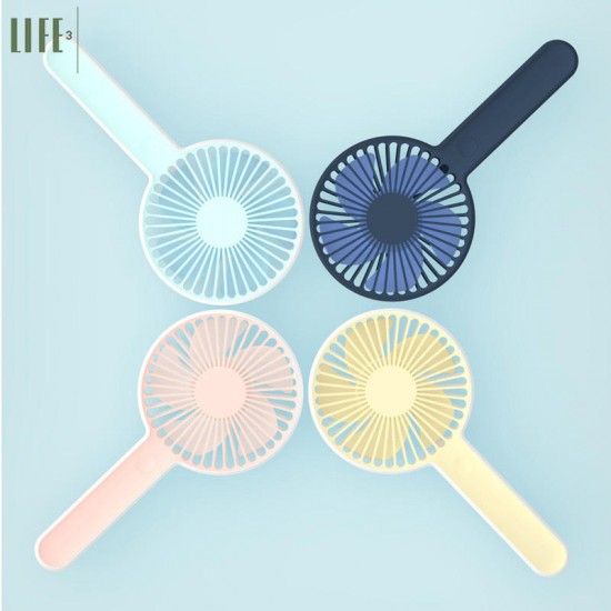 3Life 311 USB Rechargeable Portable Mute Mini Fan 2000mAh Battery Capacity 165g Low Noise Natural Wind