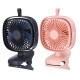 4 Speeds USB Rechargeable Mini Cooling Fan Clip On Desk Baby Stroller Portable