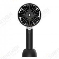 4.5W Mini Handheld Fan 3 Modes USB Rechargeable Cooling Desk Top Travel Office Room