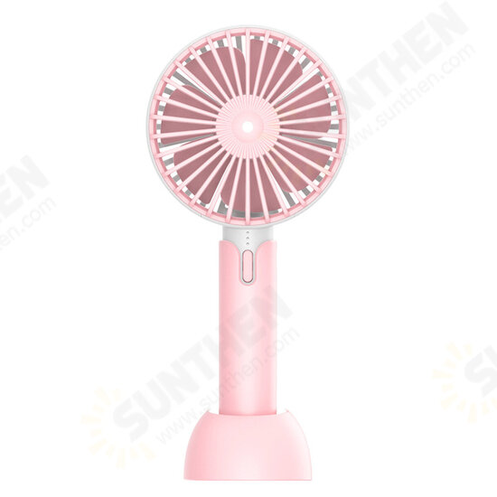 4.5W Mini Handheld Fan 3 Modes USB Rechargeable Cooling Desk Top Travel Office Room 4.5W Mini Handheld Fan 3 Modes USB Rechargeable Cooling Desk Top Travel Office Room