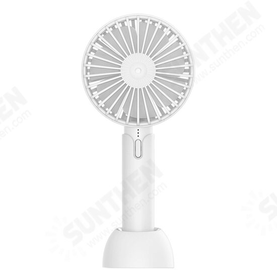 4.5W Mini Handheld Fan 3 Modes USB Rechargeable Cooling Desk Top Travel Office Room 4.5W Mini Handheld Fan 3 Modes USB Rechargeable Cooling Desk Top Travel Office Room