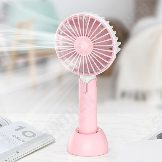 4.5W Mini Handheld Fan 3 Modes USB Rechargeable Cooling Desk Top Travel Office Room 4.5W Mini Handheld Fan 3 Modes USB Rechargeable Cooling Desk Top Travel Office Room