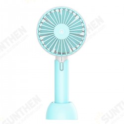 4.5W Mini Handheld Fan 3 Modes USB Rechargeable Cooling Desk Top Travel Office Room